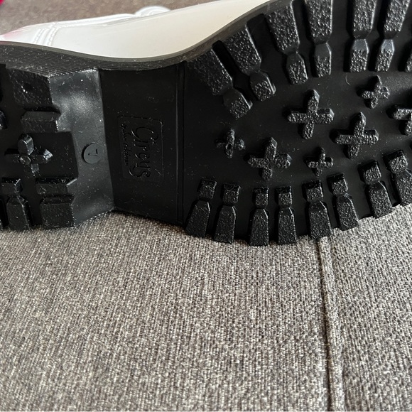 SAM EDELMAN CIRCUS WHITE RAIN BOOTS/CHESNEY, WHITE (NEW) - Picture 4 of 7